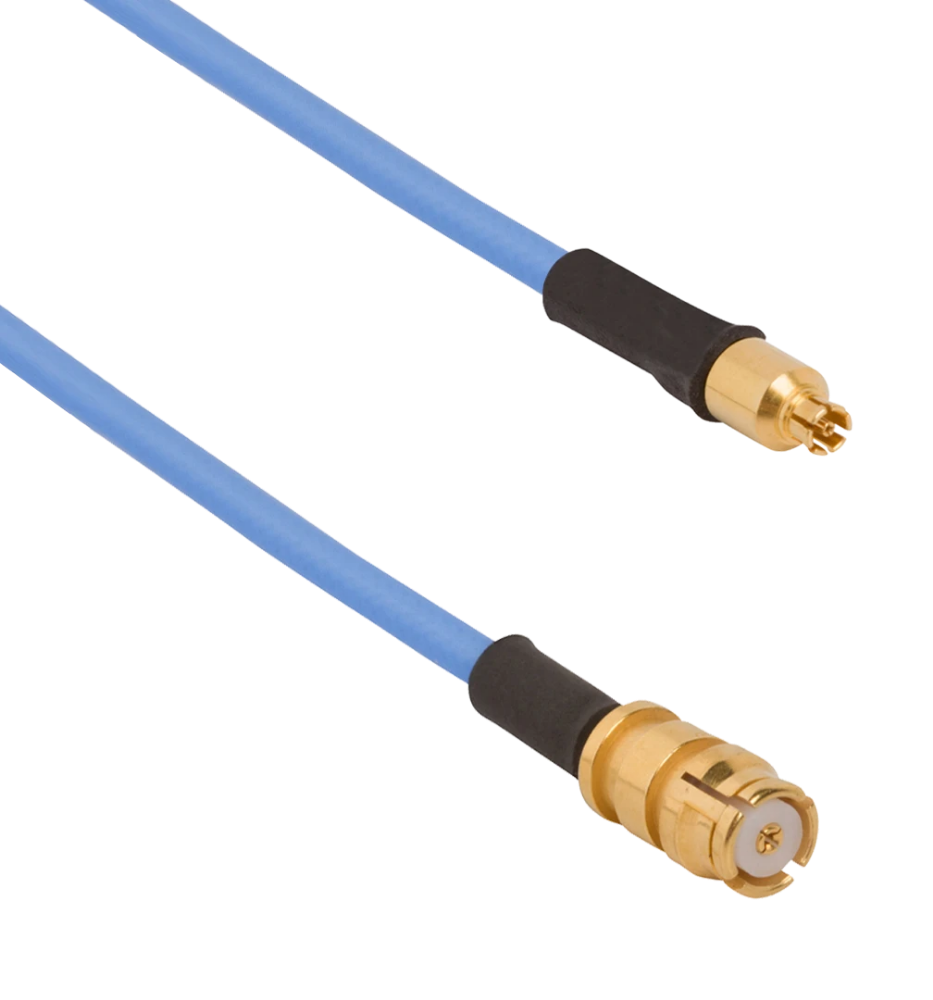 SMP Female to SMPS Female 250mm Cable Assembly for .047 Cable